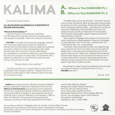 (Where Is The) Sunshine