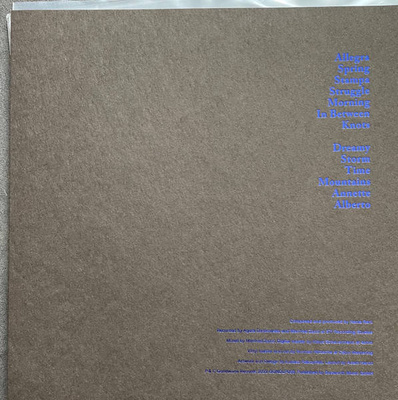 On Giacometti (Clear Vinyl)