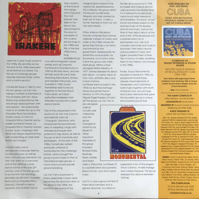 Cuba: Music And Revolution (Culture Clash In Havana Cuba: Experiments In Latin Music 1975-85 Vol. 1)
