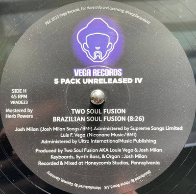 Vega Records 5 Pack Unreleased IV