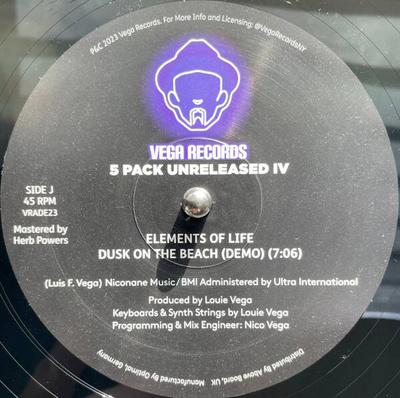 Vega Records 5 Pack Unreleased IV