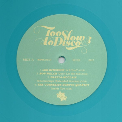 Too Slow To Disco 3 (180g gatefold) coloured vinyl