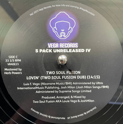 Vega Records 5 Pack Unreleased IV