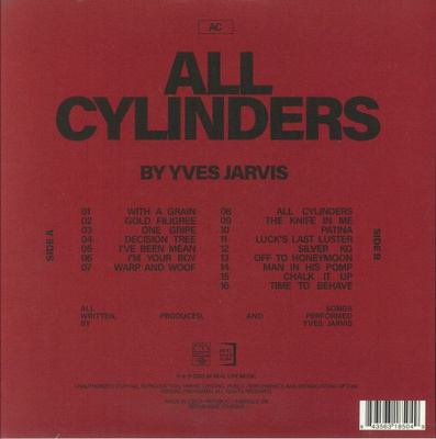 All Cylinders (Gatefold)
