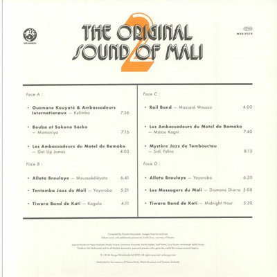 The Original Sound Of Mali 2 (Gatefold)