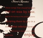 Sound Signature Presents: These Songs That Should've Been Out On Wax By Now - Part One