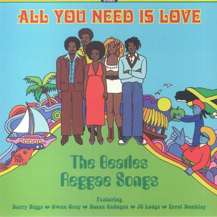 All You Need Is Love The Beatles Reggae Songs (180g) Red Vinyl Burning