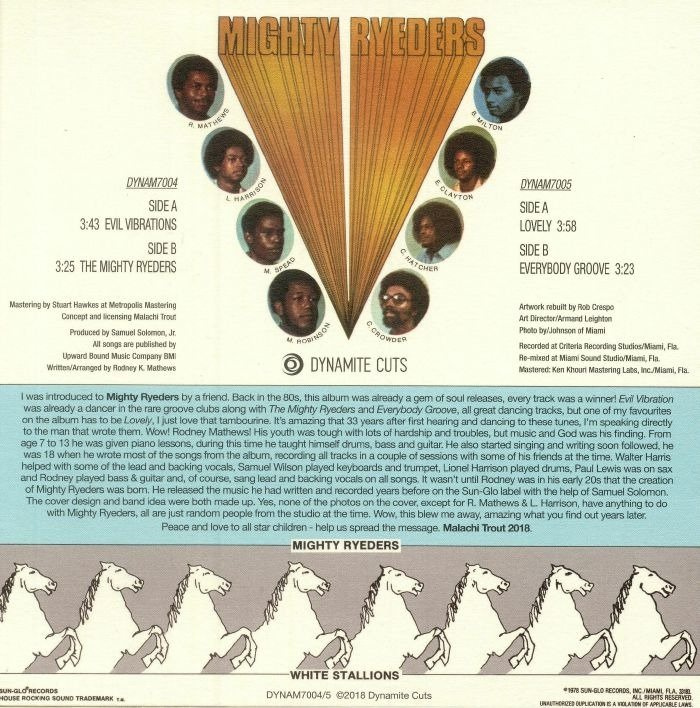 Evil Vibration Collection Dynamite Cuts Side One