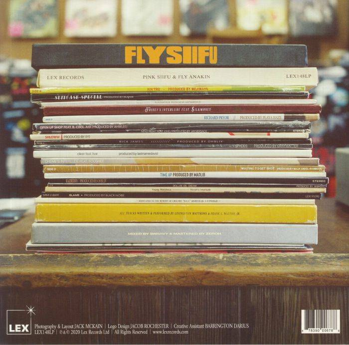FlySiifu's Records & Tapes (Gatefold Orange Marbled Vinyl) Lex Side One