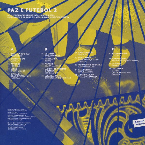 Paz E Futebol 2 – Compiled by Jazzanova, Various Artists