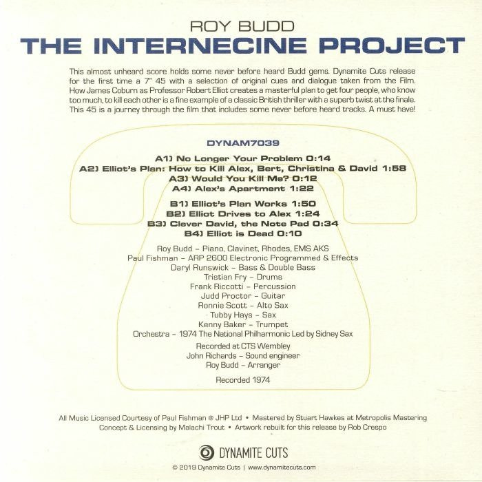 The Internecine Project Dynamite Cuts Side One