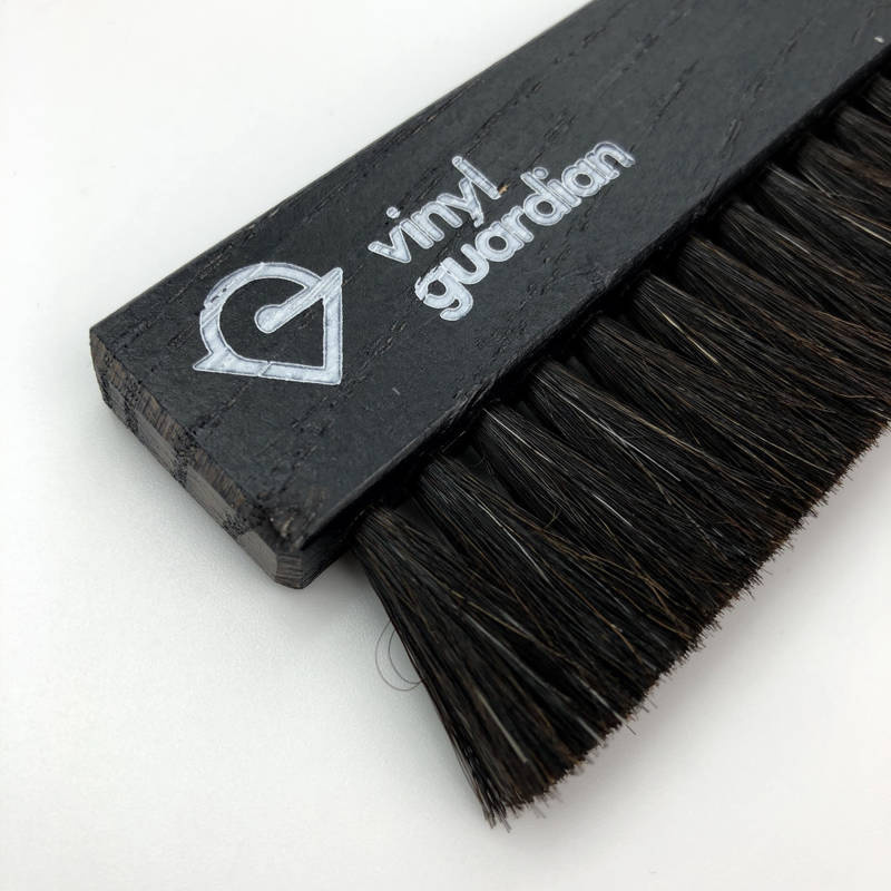 VinylGuardian Professional Black Record Brush Vinylguardian Side One