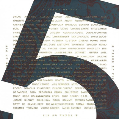  5 Years of PIV (gatefold) gold vinyl
