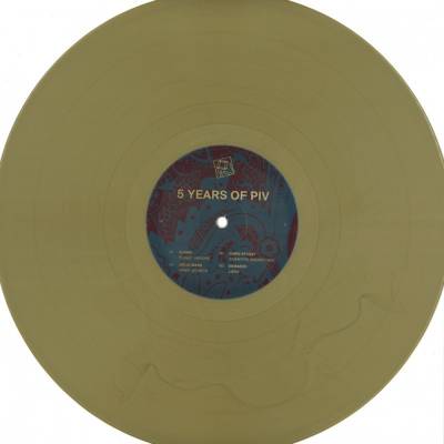  5 Years of PIV (gatefold) gold vinyl