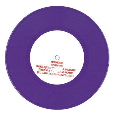 123456789 (Baze.Djunkiii & Herr Brandt Dream A NuDream Remix) coloured vinyl