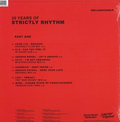 30 Years Of Strictly Rhythm Part One