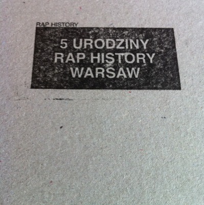 5 Urodziny Rap History Warsaw (mixed by DJ Anusz) Box Set
