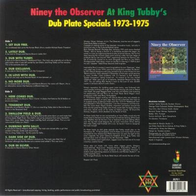 At King Tubby's Dub Plate Specials 1973-1975