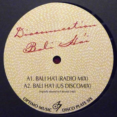 Bali Ha'i (Optimo Music Disco Plate Six)