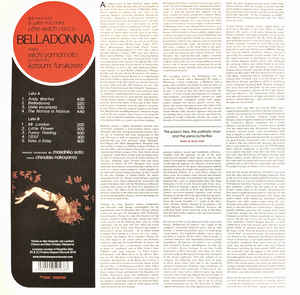 Belladonna (splattered vinyl)