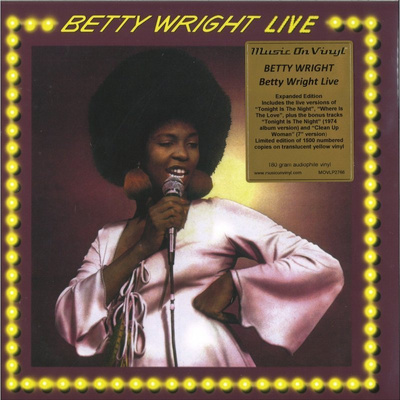 Betty Wright Live (yellow vinyl)