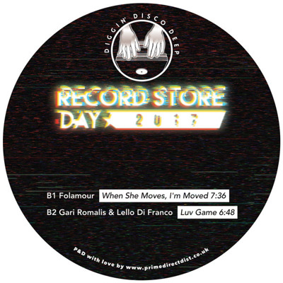 Diggin' Disco Deep #5 (Record Store Day 2017) white vinyl