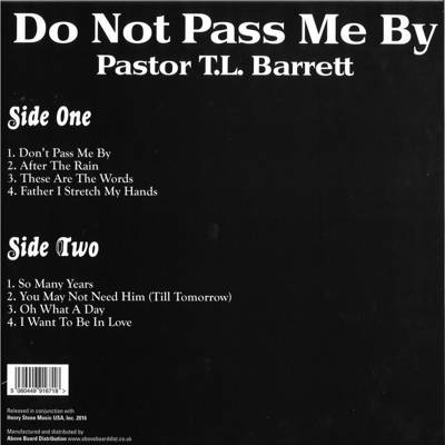 Do Not Pass Me By (white vinyl)