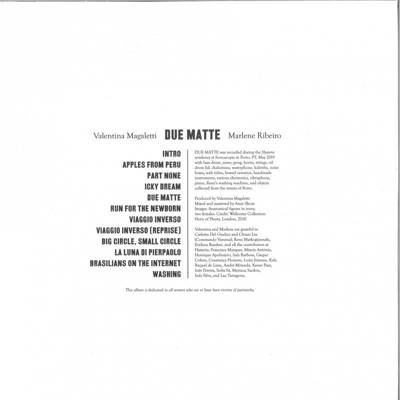 Due Matte (white vinyl)