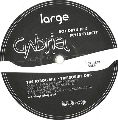 Gabriel (White Vinyl Repress)