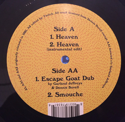 Heaven (Optimo Music Disco Plate Eight)