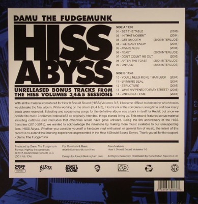 Hiss Abyss: How It Should Sound Vol. 3-4-5 (10-inch LP) coloured vinyl 