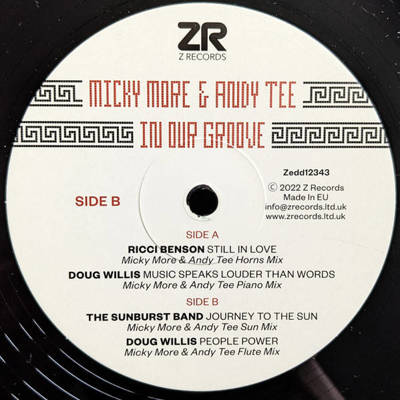 In Our Groove Sampler