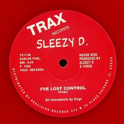I've Lost Control (Red Vinyl Repress)