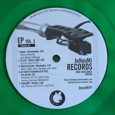 JuNouMi Records EP Vol. 3 (Green Transparent Vinyl)