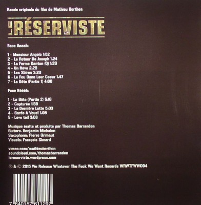 Le Reserviste (Bande Originale Du Film) 210g green camouflage vinyl