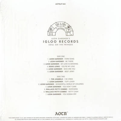 Leon Gardner's Igloo Records (Soul On The Fringes)