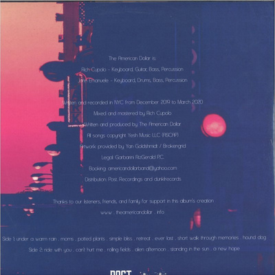 Lofi Dimensions (Transparent Orange w/ Turquoise Splatter Vinyl) 180g
