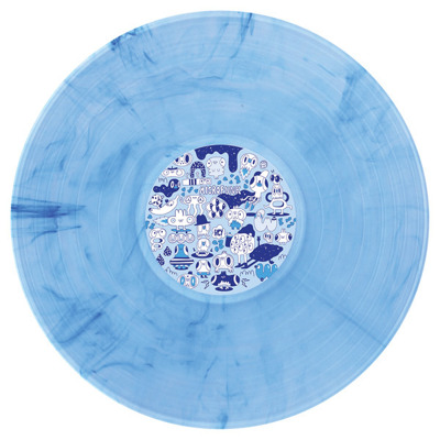 Microfunk EP (blue transparent marbled vinyl)