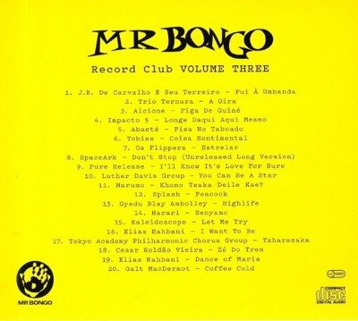Mr Bongo Record Club Volume Three