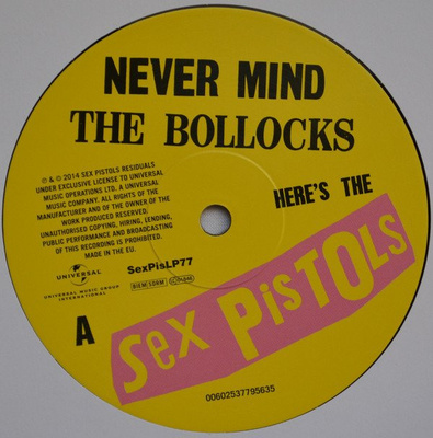 Never Mind The Bollocks, Here's The Sex Pistols (180g)