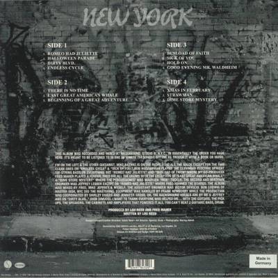 New York (Gatefold Clear Vinyl)
