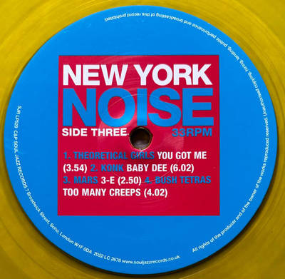 New York Noise: Dance Music From The New York Underground 1977-1982 (Record Store Day 2023)