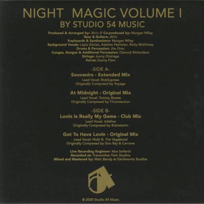 Night Magic Vol. I - The Disco Mixes 2020 (gold marbled vinyl)