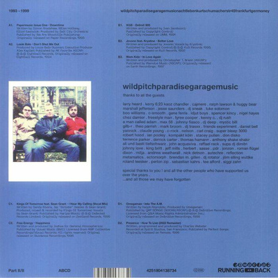 Running Back Mastermix Presents Wild Pitch Club Part II/II (Gatefold)