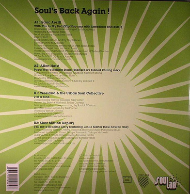 Soul's Back Again! Album Sampler