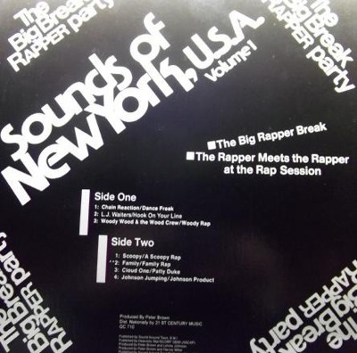 Sounds Of New York, U.S.A. Volume 1 - The Big Break Rapper Party 