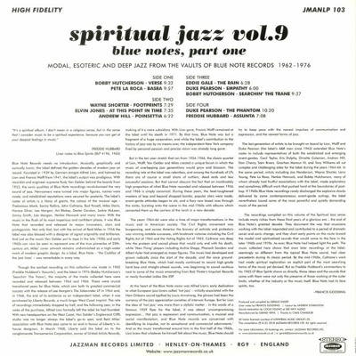 Spiritual Jazz 9: Blue Notes Part 1 (gatefold)