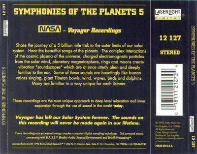 Symphonies Of The Planets 5 - NASA Voyager Recordings