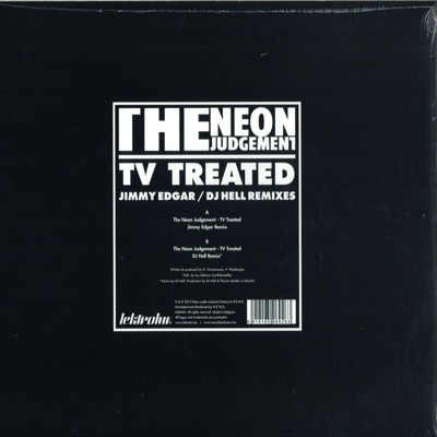 TV Treated (Jimmy Edgar / DJ Hell Remixes)