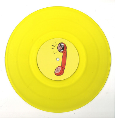 Tell Ya Something (yellow vinyl) one-sided
